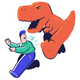 Dino Runner - Jump cactus and duck birds in an endless dinosaur runner